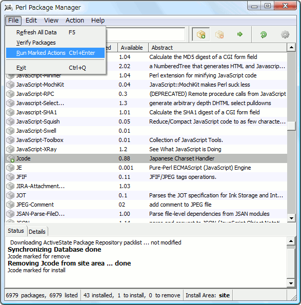 �C���X�g�[�����s