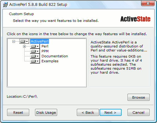 �C���X�g�[���@�\�ƃp�X�̕ύX